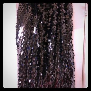 Black Top and Black Skirt